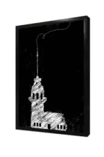 Kız Kulesi | Kanvas Tablo | Cam Tablo | Mdf Tablo | B16288 - Görsel 4