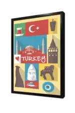 İstanbul | Kanvas Tablo | Cam Tablo | Mdf Tablo | B16292 - Görsel 4