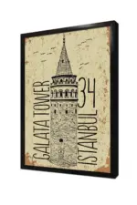 Galata | Kanvas Tablo | Cam Tablo | Mdf Tablo | B16297 - Görsel 4