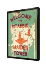 Kız Kulesi | Kanvas Tablo | Cam Tablo | Mdf Tablo | B16304 - Görsel 4