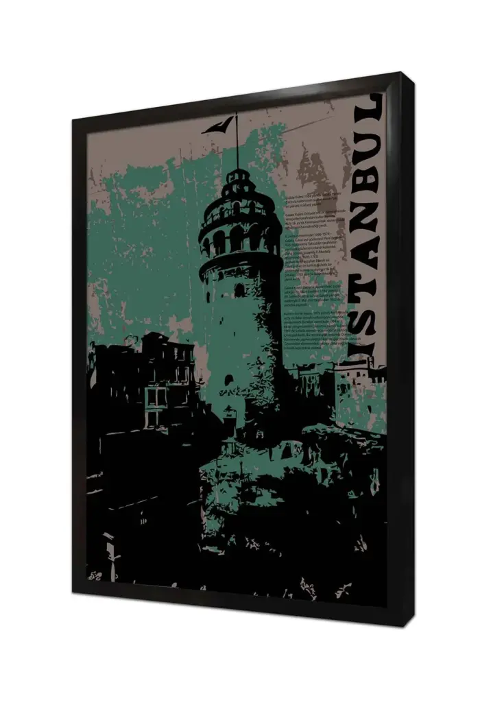 Galata | Kanvas Tablo | Cam Tablo | Mdf Tablo | B16307 - Görsel 4