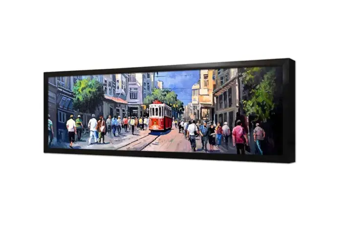İstiklal Caddesi | Kanvas Tablo | Cam Tablo | Mdf Tablo | B16339 - Görsel 3