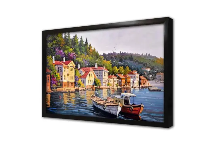 İstanbul Yalılar | Kanvas Tablo | Cam Tablo | Mdf Tablo | B16343 - Görsel 4