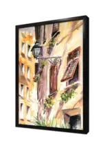 Panjurlu Ev Tablo | B17001 - Görsel 4