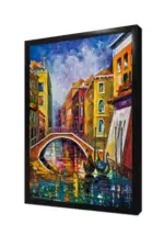 Venedik Gondol | Kanvas Tablo | Cam Tablo | Mdf Tablo | B17071 - Görsel 4