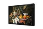 Elma Ve Şeftali İle Natürmort Paul Cezanne | Kanvas Tablo | Cam Tablo | Mdf Tablo | B18065 - Görsel 4
