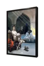 Hamamda Cariye | Kanvas Tablo | Cam Tablo | Mdf Tablo | B19014 - Görsel 4