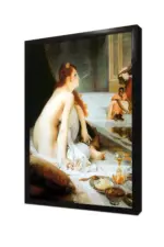 Hamamda Cariye | Kanvas Tablo | Cam Tablo | Mdf Tablo | B19025 - Görsel 4