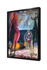 Lament Over The Cosmic Egg | Kanvas Tablo | Cam Tablo | Mdf Tablo | B19066 - Görsel 4