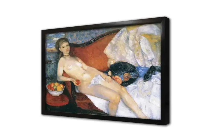 Meyveler Ve Uzanan Kadın William Glackens | Kanvas Tablo | Cam Tablo | Mdf Tablo | B19086 - Görsel 4