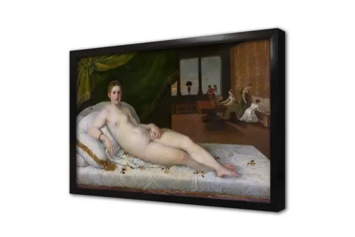 Liggie Venüsü Titian | Kanvas Tablo | Cam Tablo | Mdf Tablo | B19092 - Görsel 4