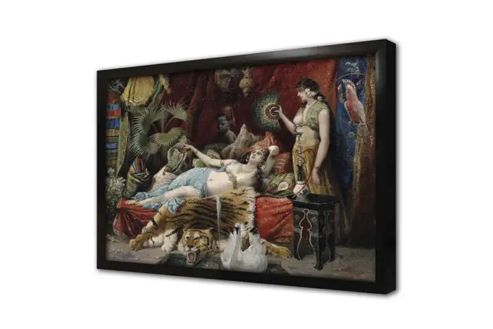 Oryantalist Hamam | Kanvas Tablo | Cam Tablo | Mdf Tablo | B19120 - Görsel 4