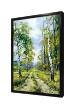 Orman Yolu | Kanvas Tablo | Cam Tablo | Mdf Tablo | B20084 - Görsel 4