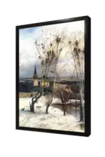 Karlar Altında Kalış Camii | Kanvas Tablo | Cam Tablo | Mdf Tablo | B20099 - Görsel 4