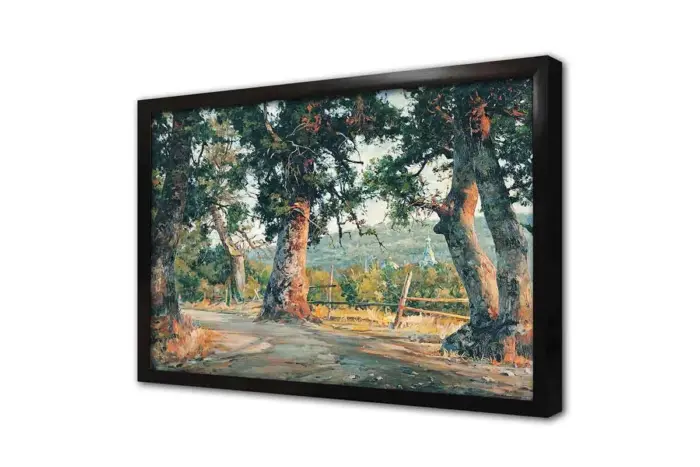 Orman Yolu | Kanvas Tablo | Cam Tablo | Mdf Tablo | B20104 - Görsel 4