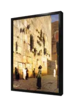 Ağlama Duvarı Jean Leon Gerome | Kanvas Tablo | Cam Tablo | Mdf Tablo | B21066 - Görsel 4