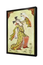 Dans Eden Kadın Levni Minyatürü | Kanvas Tablo | Cam Tablo | Mdf Tablo | B21096 - Görsel 4