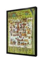 Diyarbakır Matrakçı Nasuh Minyatürü | Kanvas Tablo | Cam Tablo | Mdf Tablo | B21097 - Görsel 4