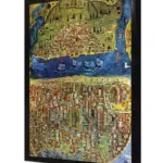 İstanbul Matrakçı Nasuh Çerçeveli Mdf Tablo | MB21099 60x90 cm