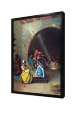 Satranç Oynamak | Kanvas Tablo | Cam Tablo | Mdf Tablo | B21173 - Görsel 4