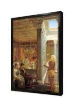 Sarayın İç Mimarisi Konuşulurken | Kanvas Tablo | Cam Tablo | Mdf Tablo | B21221 - Görsel 4