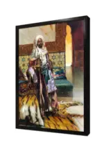 Arap Prens | Kanvas Tablo | Cam Tablo | Mdf Tablo | B21249 - Görsel 4