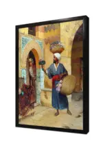 Çiçek Satıcısı | Kanvas Tablo | Cam Tablo | Mdf Tablo | B21250 - Görsel 4