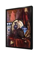 Osmanlı Objeleri Natürmort | Kanvas Tablo | Cam Tablo | Mdf Tablo | B21256 - Görsel 4