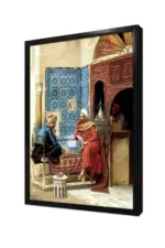 Sohbetin En Koyu Hali | Kanvas Tablo | Cam Tablo | Mdf Tablo | B21306 - Görsel 4