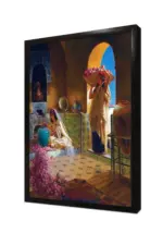 Osmanlı Kadını | Kanvas Tablo | Cam Tablo | Mdf Tablo | B21317 - Görsel 4