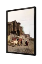 Oryantalist Fayton | Kanvas Tablo | Cam Tablo | Mdf Tablo | B21330 - Görsel 4