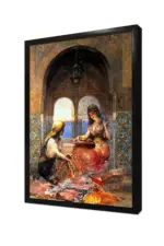 Osmanlı Harem | Kanvas Tablo | Cam Tablo | Mdf Tablo | B21332 - Görsel 4
