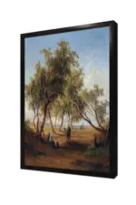 Deve İle Gezen Arap | Kanvas Tablo | Cam Tablo | Mdf Tablo | B21363 - Görsel 4