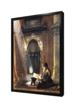 Kuran Okuyan Adam | Kanvas Tablo | Cam Tablo | Mdf Tablo | B21372 - Görsel 4