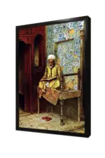Kitap Okuyan Arap | Kanvas Tablo | Cam Tablo | Mdf Tablo | B21379 - Görsel 4