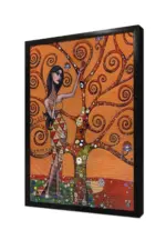 Çini Desenli Hayat Ağacı | Kanvas Tablo | Cam Tablo | Mdf Tablo | B22029 - Görsel 4