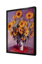 Monet Sunflowers | Kanvas Tablo | Cam Tablo | Mdf Tablo | B22032 - Görsel 4