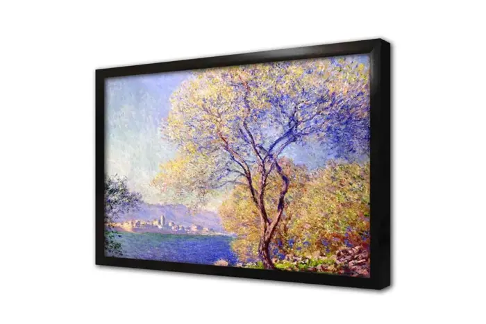 Salis Bahçesinden Görülen Antibes Claude Monet | Kanvas Tablo | Cam Tablo | Mdf Tablo | B22071 - Görsel 4