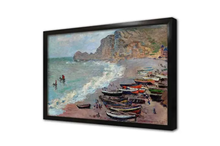 Etreat Sahili Claude Monet | Kanvas Tablo | Cam Tablo | Mdf Tablo | B22073 - Görsel 4