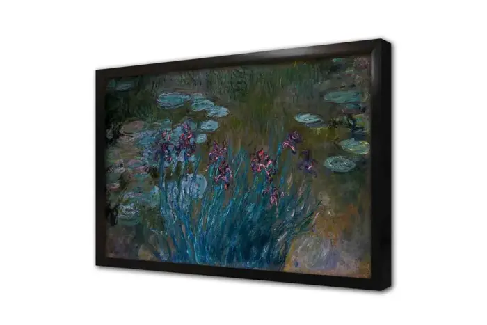 Su Bahçelerinde Çiçekler | Kanvas Tablo | Cam Tablo | Mdf Tablo | B22081 - Görsel 4