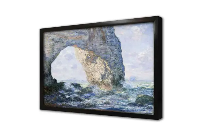 The Manneporte Near Etretat | Kanvas Tablo | Cam Tablo | Mdf Tablo | B22106 - Görsel 4