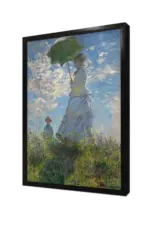 Çayırda Yürüyüş Monet | Kanvas Tablo | Cam Tablo | Mdf Tablo | B22113 - Görsel 4