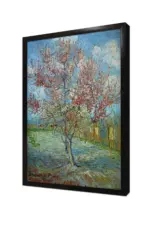 Pink Peach Trees | Kanvas Tablo | Cam Tablo | Mdf Tablo | B22154 - Görsel 4