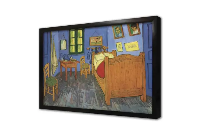 El Dormitorio En Arles | Kanvas Tablo | Cam Tablo | Mdf Tablo | B22161 - Görsel 4