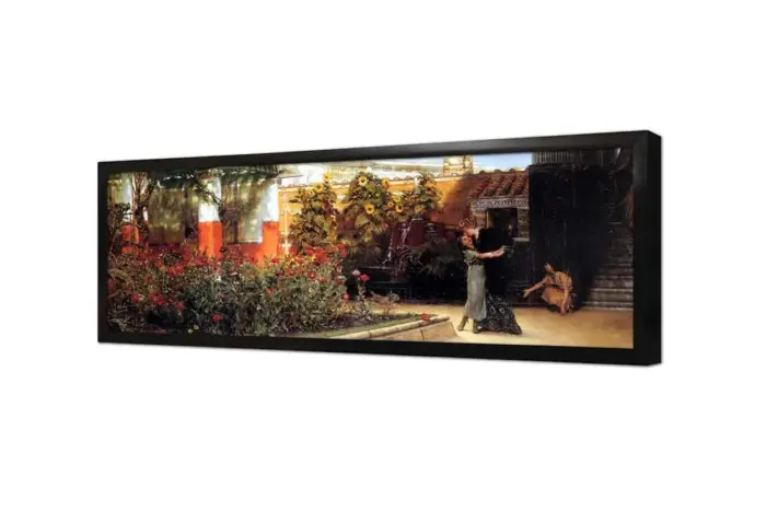 Romantik Karşılama Sir Lawrence Alma Tadema | Kanvas Tablo | Cam Tablo | Mdf Tablo | B22172 - Görsel 3