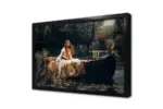 The Lady Of Shalott Jw Waterhouse | Kanvas Tablo | Cam Tablo | Mdf Tablo | B22233 - Görsel 4