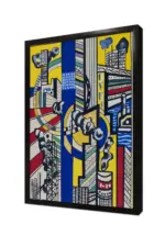 Study For Cinematic Mural | Kanvas Tablo | Cam Tablo | Mdf Tablo | B22274 - Görsel 4