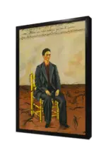 Self Portrait With Cropped Hair | Kanvas Tablo | Cam Tablo | Mdf Tablo | B22298 - Görsel 4