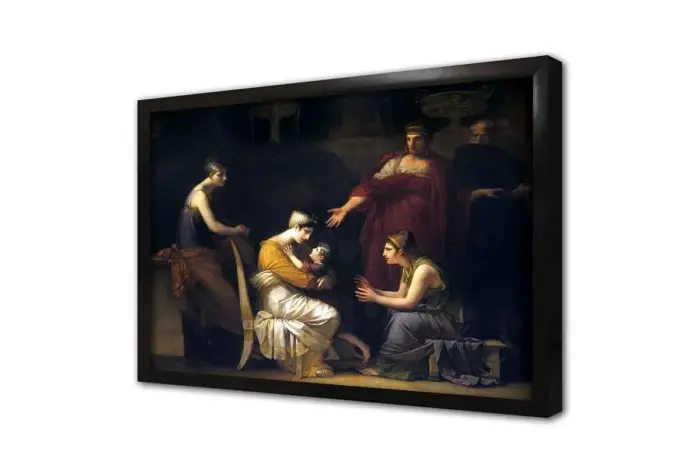 Andromache And Astyanax | Kanvas Tablo | Cam Tablo | Mdf Tablo | B22359 - Görsel 4