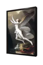 Göğe Uzanan Melek | Kanvas Tablo | Cam Tablo | Mdf Tablo | B22376 - Görsel 4